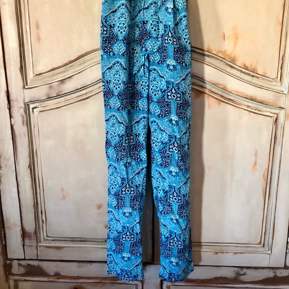 Blue Paisley Jumpsuit Jumper from Anthropologie. Dil brand. XS. Belted. - Picture 6 of 16